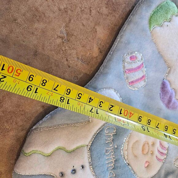 Baby's First Christmas Stocking 18" - Picture 2 of 6